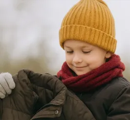 Winter Coat Boy