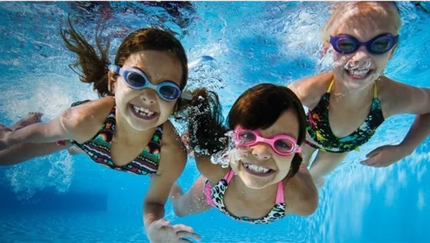 Girls Swimming