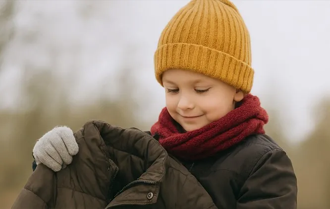 Winter Coat Boy